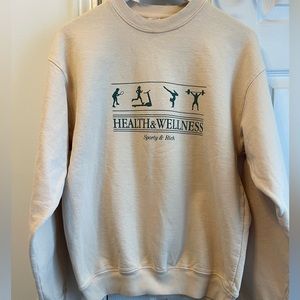 Sporty & Rich Health & Wellness Crew Sweatshirt
